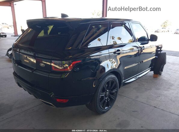 SALWR2SU6NA238280 2022 LAND ROVER RANGE ROVER SPORT Black Rear right