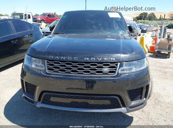 SALWR2SUXNA207369 2022 LAND ROVER RANGE ROVER SPORT Черный Вид спереди