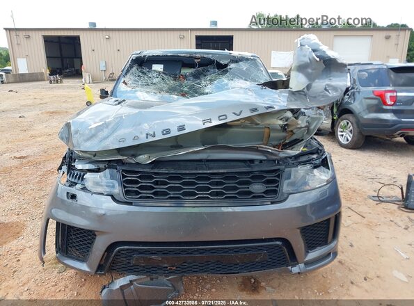 SALWV2SVXJA406050 2018 LAND ROVER RANGE ROVER SPORT Gray ხელსაწყოთა პანელის ხედი