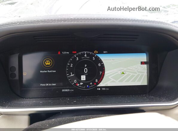 SALWV2SVXJA406050 2018 LAND ROVER RANGE ROVER SPORT Gray უკანა სავარძლების ხედი