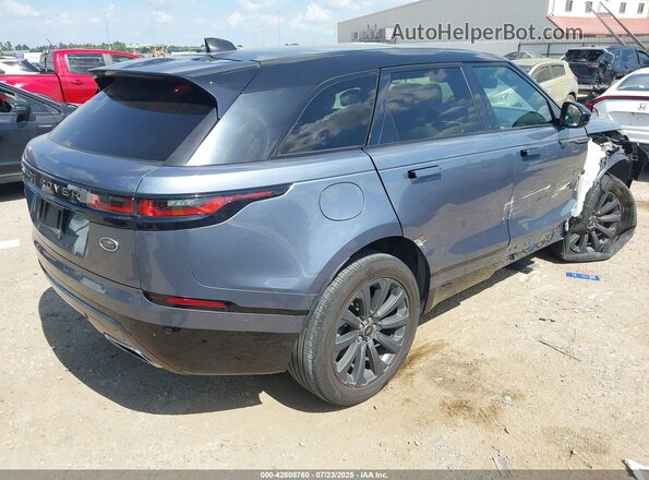 SALYK2FV2LA246275 2020 LAND ROVER RANGE ROVER VELAR Синий Задняя правая четверть