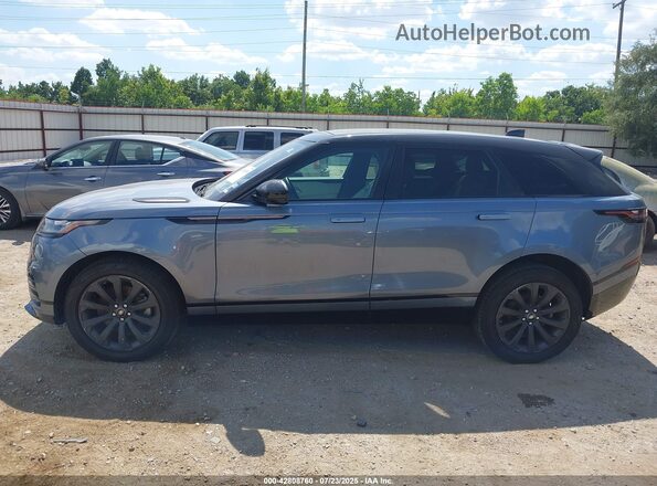 SALYK2FV2LA246275 2020 LAND ROVER RANGE ROVER VELAR Синий Панорамный вид салона 360°