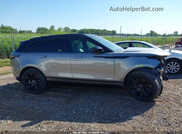 SALYT2EX7NA344091 2022 LAND ROVER RANGE ROVER VELAR Серый Вид задней части салона