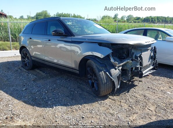 SALYT2EX7NA344091 2022 LAND ROVER RANGE ROVER VELAR Серый Передняя правая четверть