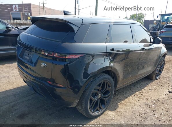 SALZP2FX6LH116711 2020 LAND ROVER RANGE ROVER EVOQUE Black Rear right
