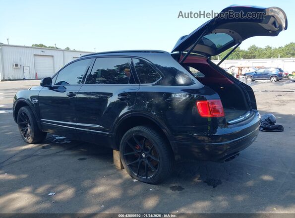 SJAAC2ZV8HC015850 2017 BENTLEY BENTAYGA Black Tył lewy