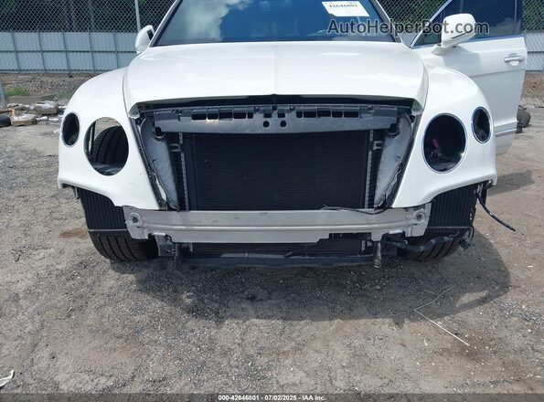 SJAAM2ZV8KC025346 2019 BENTLEY BENTAYGA White Widok z przodu