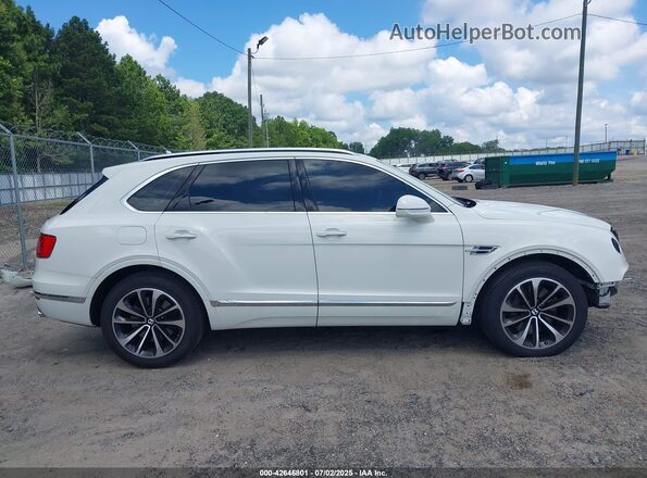 SJAAM2ZV8KC025346 2019 BENTLEY BENTAYGA White Widok wnętrza 360 stopni