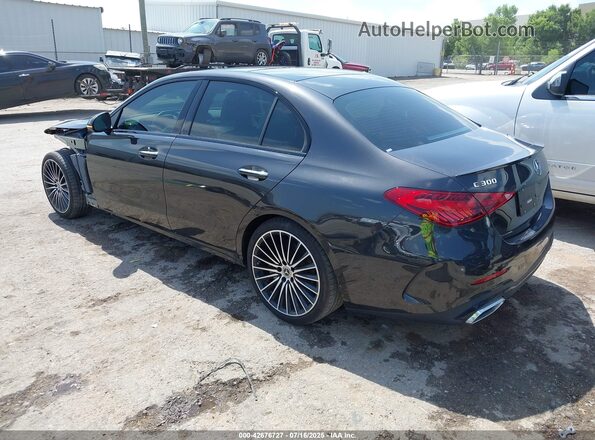 W1KAF4GB1PR095505 2023 MERCEDES-BENZ C-CLASS Black Հետևի ձախ