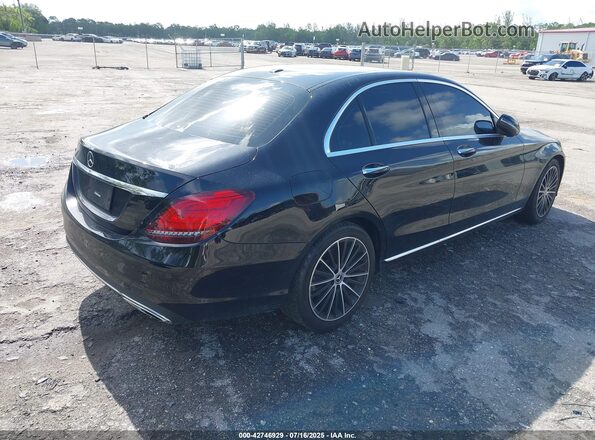 W1KWF8DB3MR645770 2021 MERCEDES-BENZ C Black Задня права чверть