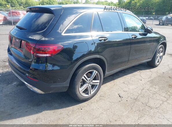 W1N0G8EBXMF875683 2021 MERCEDES-BENZ GLC 300 Черный Задняя правая четверть