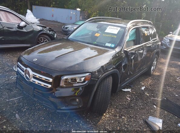 W1N4M4HB5MW124375 2021 MERCEDES-BENZ GLB-CLASS Black Передня ліва чверть