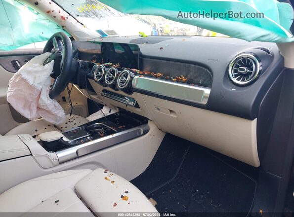 W1N4M4HB5MW124375 2021 MERCEDES-BENZ GLB-CLASS Black Вид салону спереду