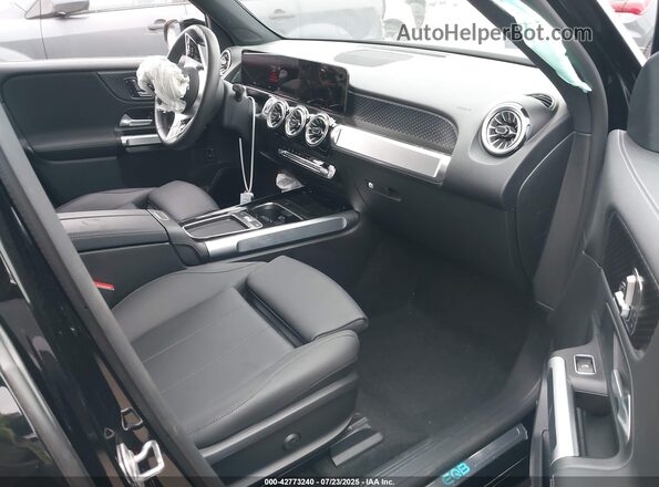 W1N9M0CB1RN104577 2024 MERCEDES-BENZ EQB 250 SUV Black წინა სალონის ხედი