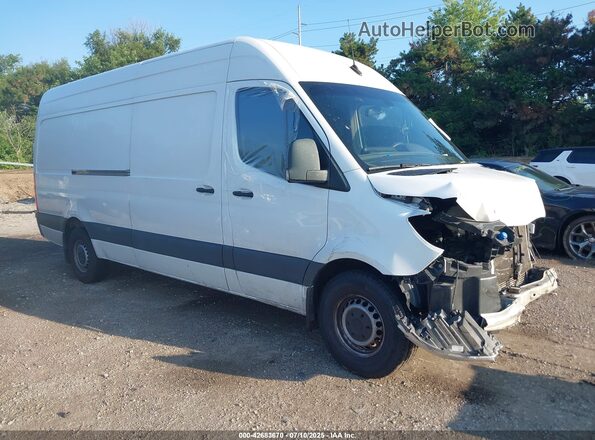 W1Y4ECHY5MT079714 2021 MERCEDES-BENZ SPRINTER Белый Передняя правая четверть