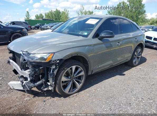 WA124AFY2P2176363 2023 AUDI SQ5 Серый Передняя левая четверть