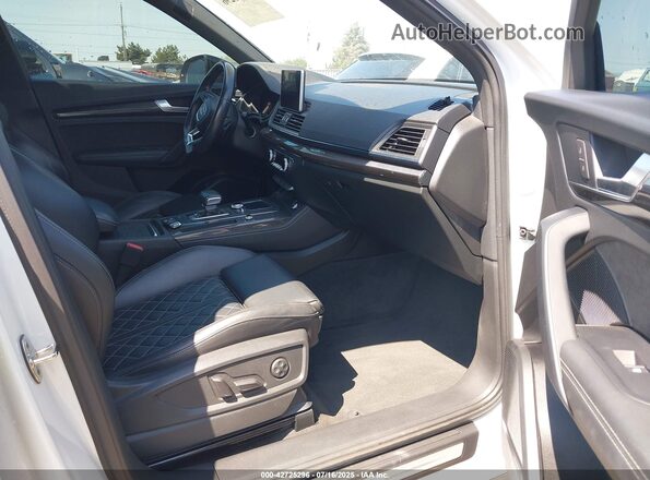 WA1B4AFY6K2099652 2019 AUDI SQ5 White Widok wnętrza z przodu