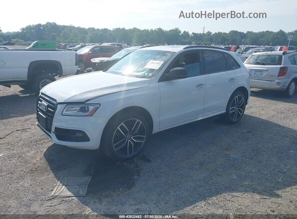 WA1CCAFP3HA034335 2017 AUDI SQ5 Белый Передняя левая четверть