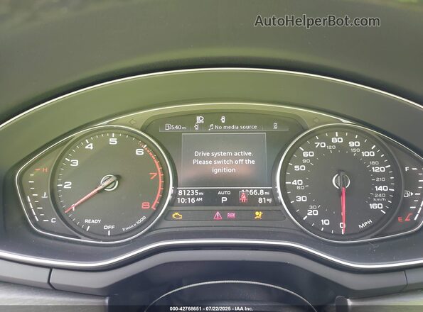 WAUABAF48MA050415 2021 AUDI OTHER Белый Вид задних сидений