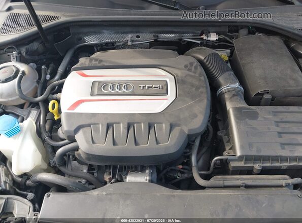 WAUB1GFF5J1074596 2018 AUDI S3 Серый Вид сзади