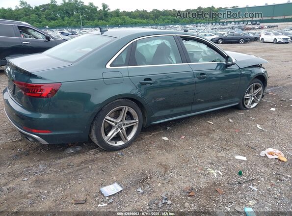 WAUC4AF42JA051669 2018 AUDI S4 Зеленый Задняя правая четверть