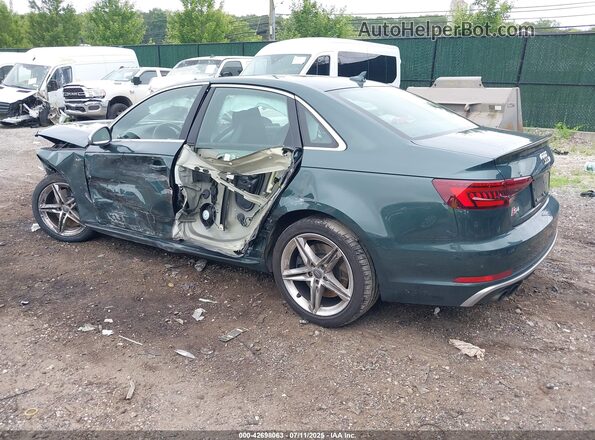 WAUC4AF42JA051669 2018 AUDI S4 Зеленый Задняя левая четверть