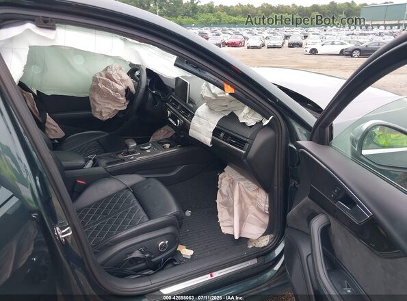 WAUC4AF42JA051669 2018 AUDI S4 Зеленый Вид салона спереди