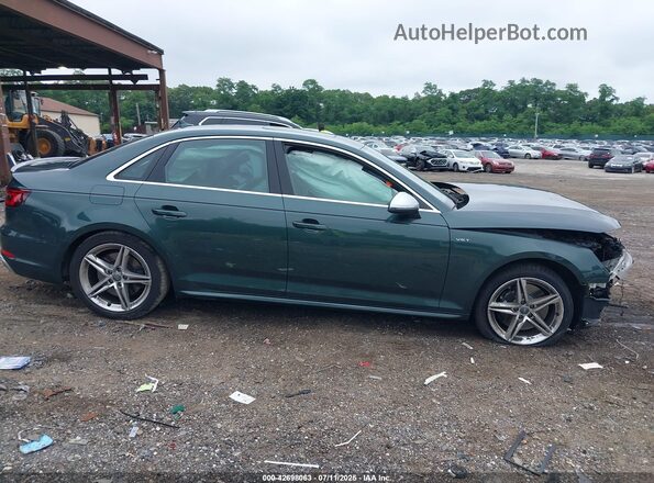 WAUC4AF42JA051669 2018 AUDI S4 Зеленый Панорамный вид салона 360°