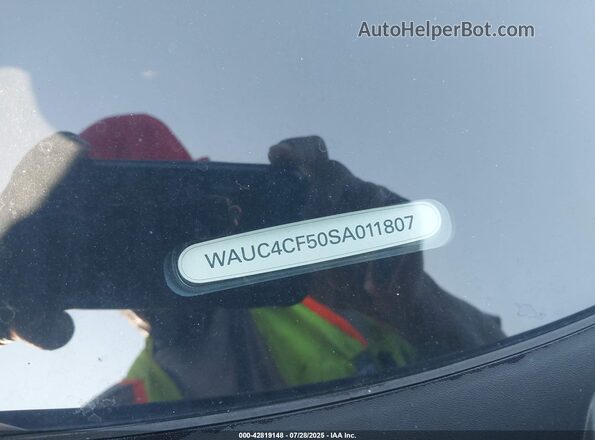 WAUC4CF50SA011807 2025 AUDI S5 Green 