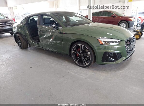 WAUC4CF51RA068897 2024 AUDI S5 Green Przód prawy