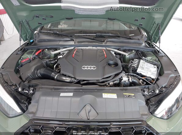 WAUC4CF51RA068897 2024 AUDI S5 Green Widok z tyłu