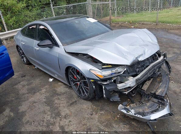 WAUPFAF27LN090232 2020 AUDI S7 Серый Передняя правая четверть
