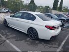 2021 Bmw 530i   White vin: WBA53BH04MWX03145