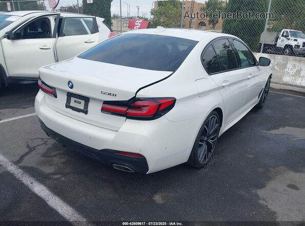 WBA53BH04MWX03145 2021 BMW OTHER White Rear right