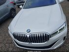 2021 Bmw 740i Xdrive White vin: WBA7T4C04MCG02655