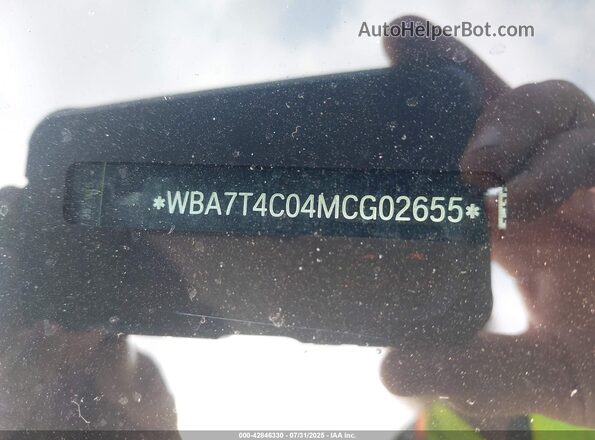 WBA7T4C04MCG02655 2021 BMW OTHER White 
