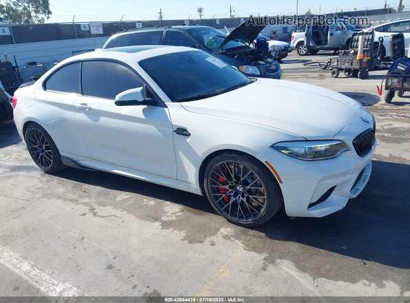 WBS2U7C54K7D01860 2019 BMW M2 Бежевый Передняя правая четверть