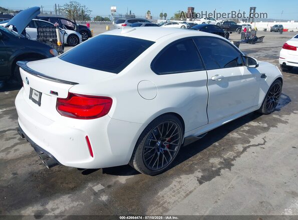 WBS2U7C54K7D01860 2019 BMW M2 Бежевый Задняя правая четверть