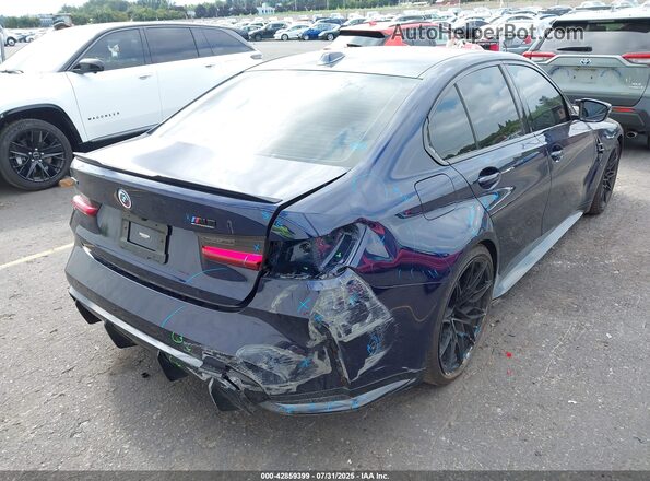 WBS43AY02PFP63429 2023 BMW M3 Dark Blue Вид спереди