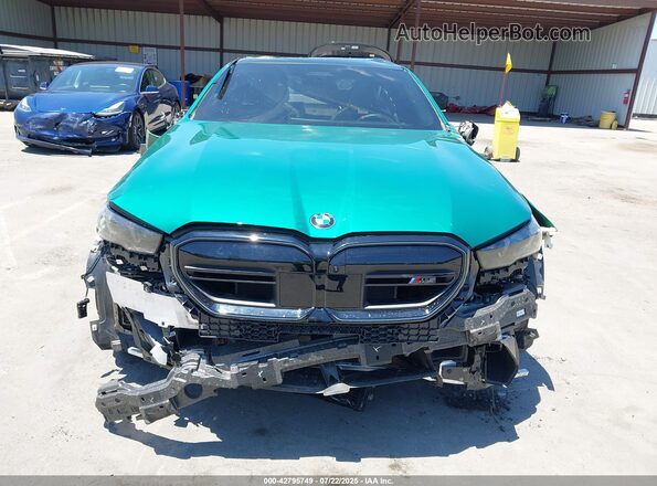 WBS83FK03SCT90239 2025 BMW M5 Green Vista interior trasera