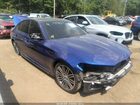 2018 Bmw M5   Dark Blue vin: WBSJF0C59JB282308