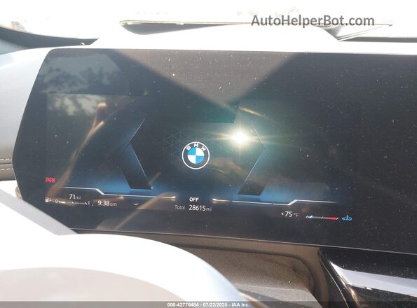 WBX73EF07P5X99849 2023 BMW X1 Blue Rear seats view