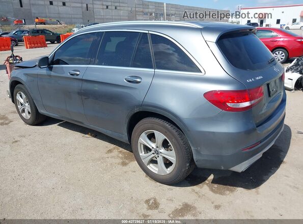 WDC0G4JBXHF223989 2017 MERCEDES-BENZ GLC-CLASS Gray Trasero izquierdo