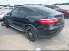 2018 Mercedes-benz Glc 300 Coupe 4matic Black vin: WDC0J4KB9JF318100