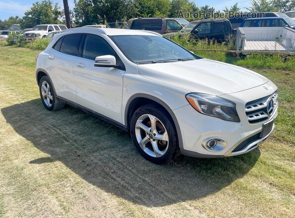 WDCTG4EB4JJ449424 2018 MERCEDES-BENZ GLA-CLASS White Przód lewy