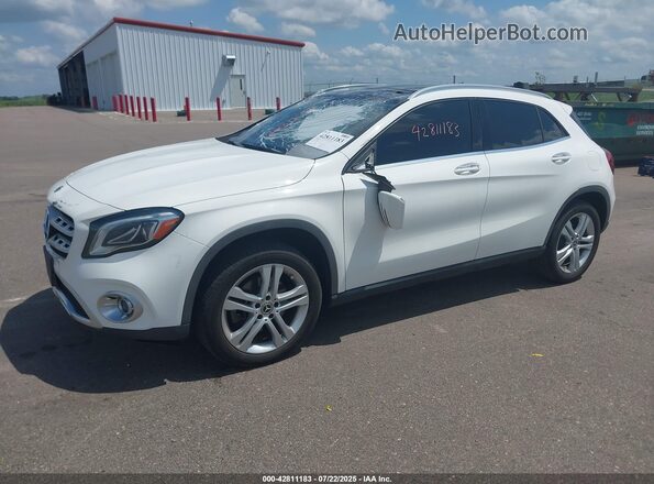 WDCTG4GB8LU026974 2020 MERCEDES-BENZ GLA 250 White Առջևի ձախ երեք քառորդ տեսարան