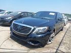 2017 Mercedes-benz S 550 4matic Черный vin: WDDUG8FB7HA317967