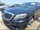 2017 Mercedes-benz S 550 4matic Черный vin: WDDUG8FB7HA317967