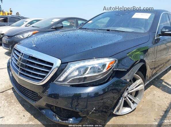 WDDUG8FB7HA317967 2017 MERCEDES-BENZ S-CLASS Черный Вид спереди