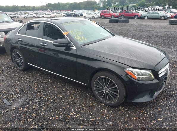 WDDWF8EB8LR561957 2020 MERCEDES-BENZ C-CLASS Black Передня права чверть